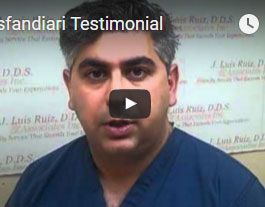 Dr. Esfandiari's Testimonial