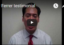 Dr. Ferrer's Testimonial